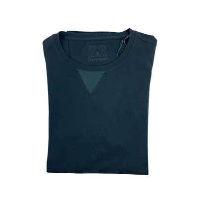 Zegna Long Sleeve Crew Knit Shirt - PaulPuncher