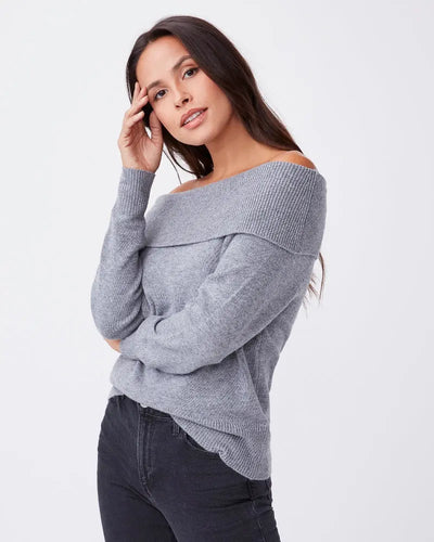 Paige Off Shoulder Sweater freeshipping - PaulPuncher